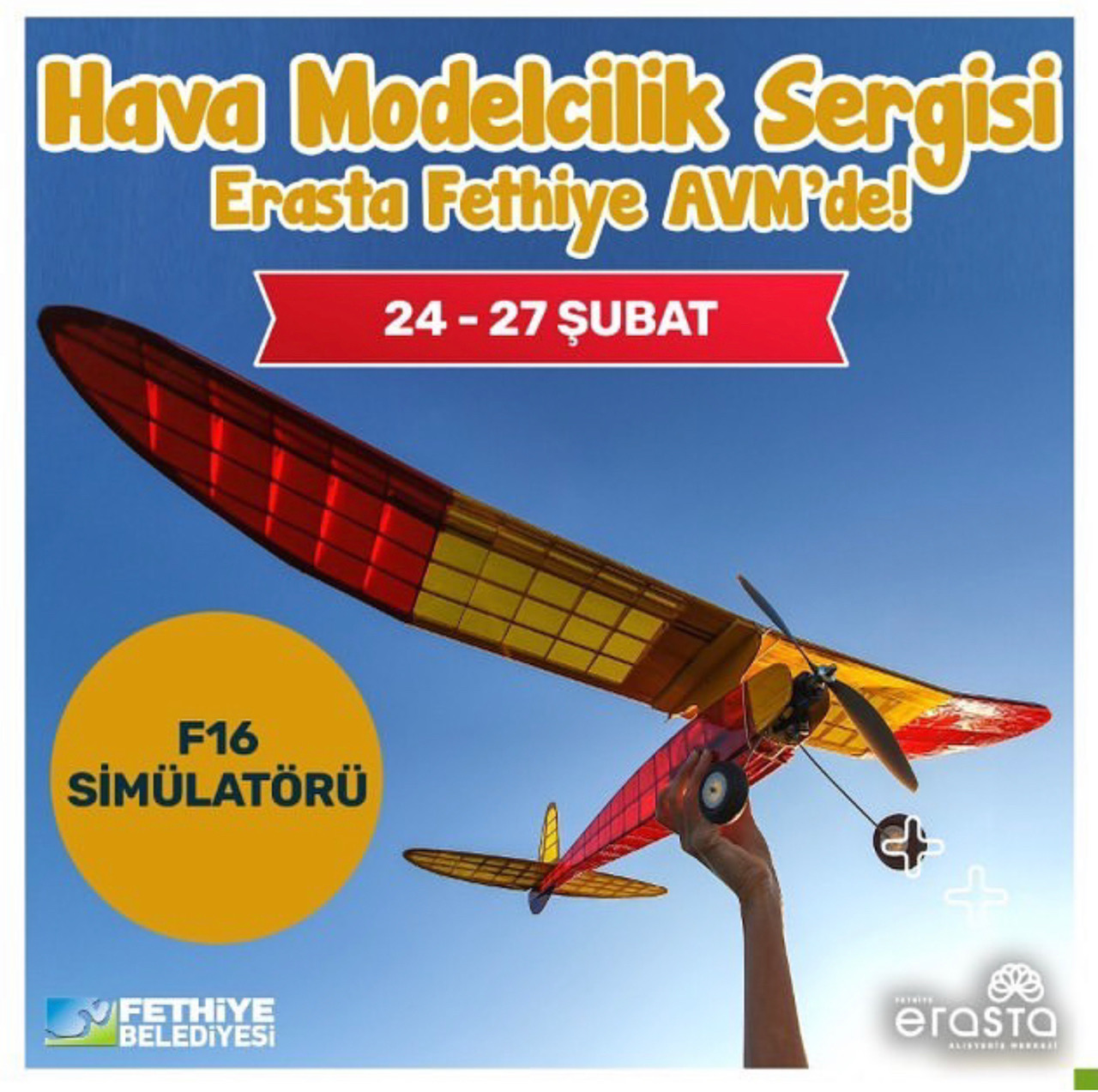Hava Modelcilik Sergisi Erasta Fethiye AVM’de!