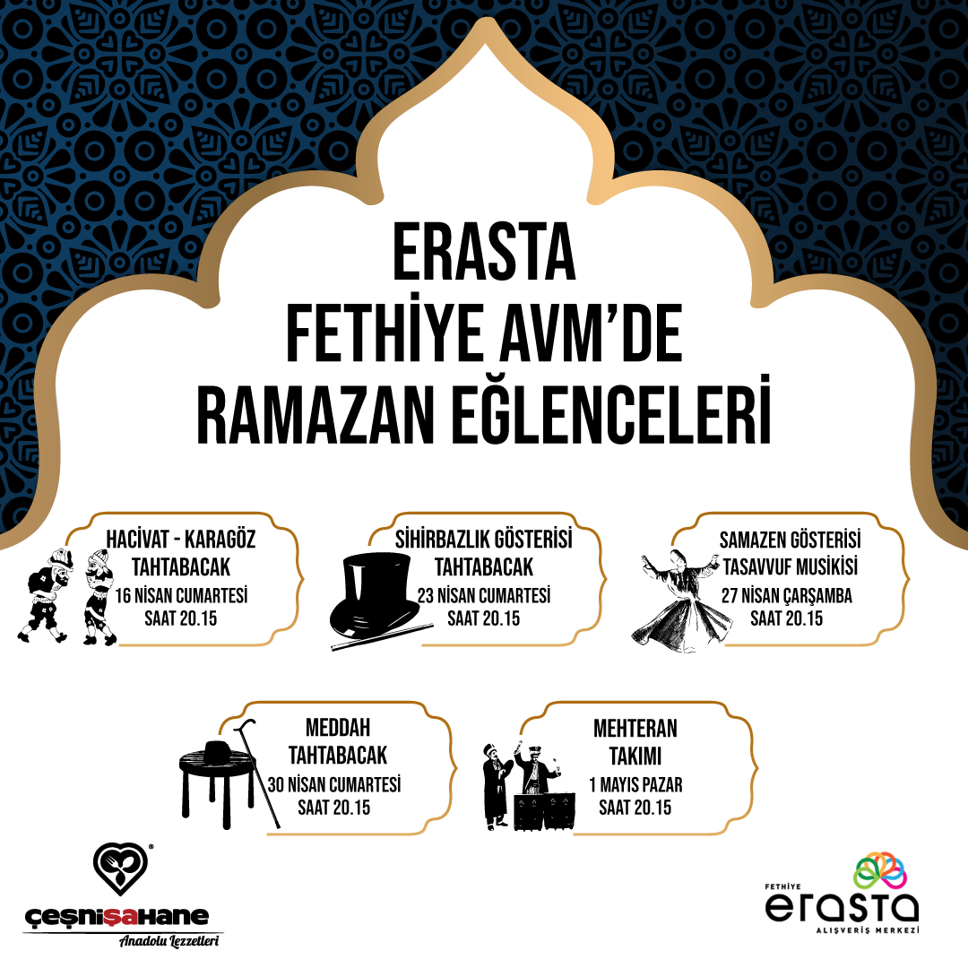 Erasta Fethiye AVM’de Ramazan Eğlenceleri
